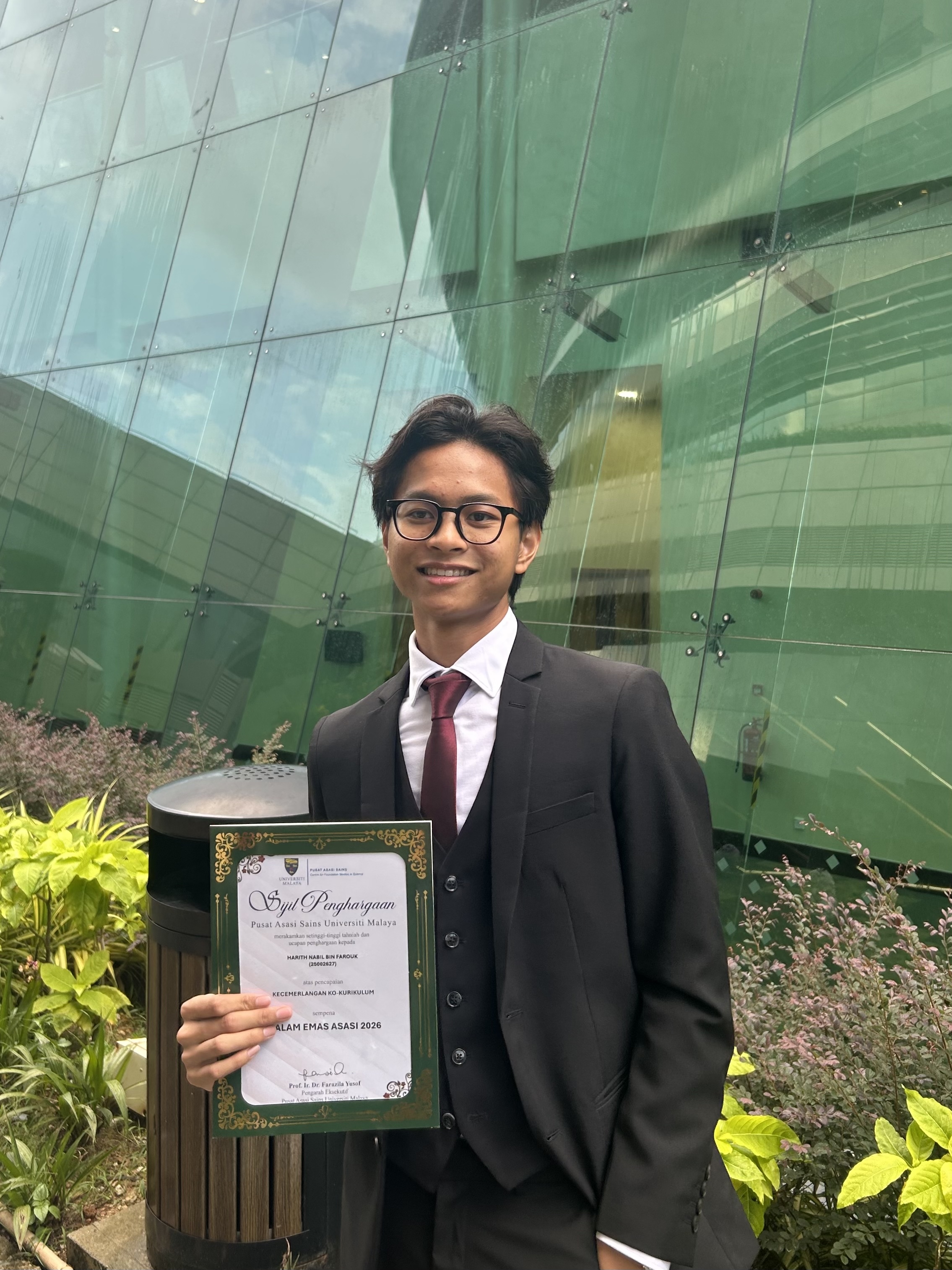 Harith Nabil - Universiti Malaya Co-curricular Excellence